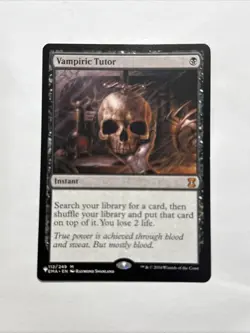Vampiric Tutor - Magic the Gathering MtG - Eternal Masters - NM - Image 1