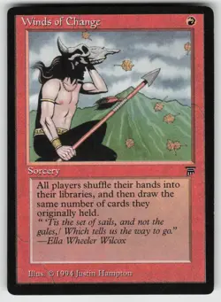 Winds of Change Legends Uncommon MAGIC: THE GATHERING - Image 1