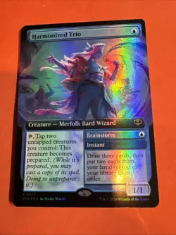 Harmonized Trio - Mtg: SOS - R 0317 Full Art Foil - Image 1