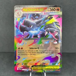Mega Charizard X ex 013/094 PFL Phantasmal Flames Pokemon NM - Image 1