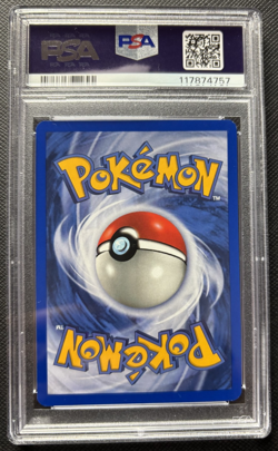 Surfing Pikachu Black Star Promo 28 Pokemon League 2001 PSA 8 - Image 2