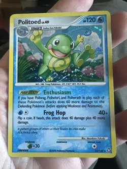Politoed 12/146 Rare Legends Awakened Pokemon HOLO - Image 2