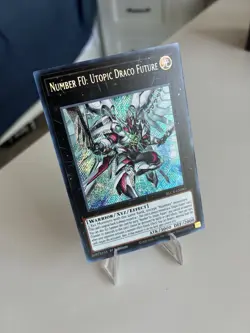 Yu-Gi-Oh! Number F0: Utopic Draco Future BLCR-EN085 Secret Rare Foil 1st Ed - Image 2