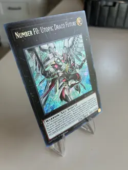 Yu-Gi-Oh! Number F0: Utopic Draco Future BLCR-EN085 Secret Rare Foil 1st Ed - Image 3