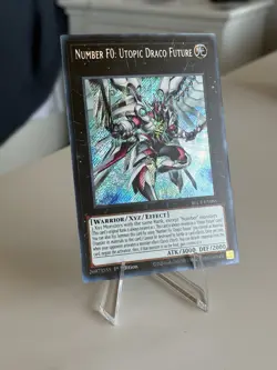 Yu-Gi-Oh! Number F0: Utopic Draco Future BLCR-EN085 Secret Rare Foil 1st Ed - Image 4