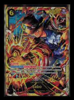 Sabo (120) OP13-120 SEC Carrying On His Will NM/M One Piece - Image 1