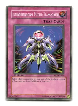 Interdimensional Matter Transporter - SD1-EN026 1st Edition - YuGiOh-LP - Image 1