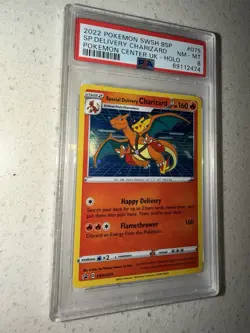 🔥 Special Delivery Charizard SWSH075 Sword & Shield Promo Cards Holo Rare PSA 8 - Image 3