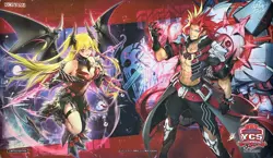 Yu-Gi-Oh! Centur-Ion + Fiendsmith Duel Set Playmat Sleeve Card YCSJ Osaka 2024 - Image 4