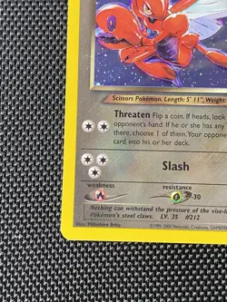 Pokemon Dark Scizor 9/105 Neo Destiny Holo Rare Unlimited English 2002 Card - Image 4