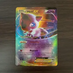 Pokemon Mew EX Ultra Rare Holo 46/124 Dragons Exalted Standard English TCG Card - Image 1
