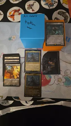 Forces of the Imperium Commander Deck MTG Warhammer 40K w/sleeves, tokens & box - Image 1