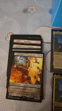Forces of the Imperium Commander Deck MTG Warhammer 40K w/sleeves, tokens & box - Image 4