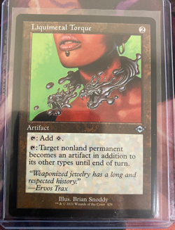 MTG, LIQUIMETAL TORQUE (RETRO FRAME) (MH2) (NM OR BETTER CONDITION) - Image 4