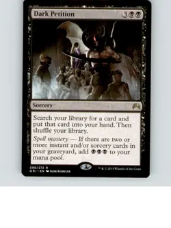 Dark Petition 90 Rare Magic Origins Lightly played b1-142 MTG - Image 1