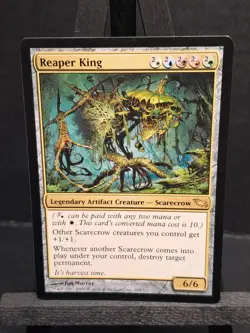 MTG Reaper King Shadowmoor 260/301 Regular Rare Legendary Artifact Creature LP - Image 1