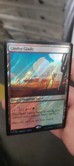 Cinder Glade (Surge Foil) Commander: Teenage Mutant Ninja Turtles Foil - Image 3
