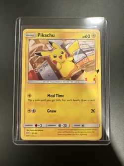 McDonald's Pikachu Holo Card 2021 Pokemon TCG #25/25 - Image 1