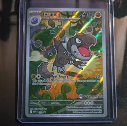 Pokemon TCG Tyrunt 070 Promo Holo Pokemon Center English HP 100 - Image 1
