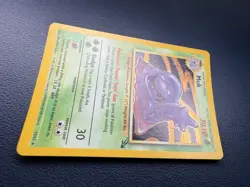 Pokemon TCG Muk Fossil 13/62 Holo Unlimited Holo Rare Vintage WOTC MP - Image 4