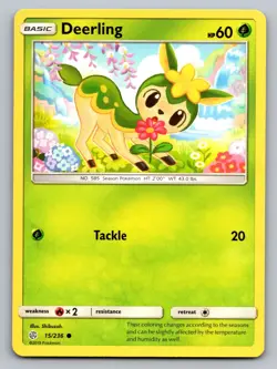 Deerling 15/236 Common Cosmic Eclipse Pokemon Lightly Played - Image 1