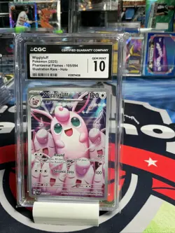 Wigglytuff 105/094 Illustration Rare - Pokemon Phantasmal Flames CGC 10 Gem Mint - Image 1