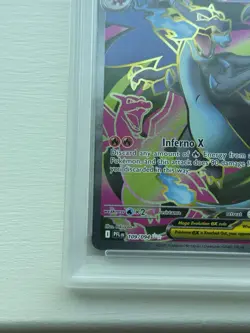 2025 POKEMON PFL EN MEGA CHARIZARD X EX ULTRA RARE #109 PSA MINT 9 - Image 5