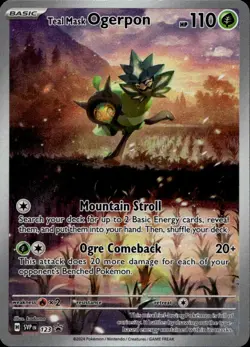 Teal Mask Ogerpon Promo SV: Scarlet & Violet Promo Cards 123 NM - Image 1