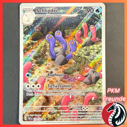 Schligdri 224/091 PAF 🟢NM 🇩🇪Deutsch ✨Illustration Rare Pokemon Paldeas - Image 1