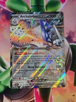 Archaludon ex 130/191 Double Rare Surging Sparks Pokemon Near Mint - Image 1