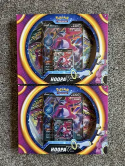 Pokemon TCG Fusion Strike 2x Hoopa V Box New and Sealed - Image 1