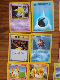 Pokemon Card Lot 1st Edition Base Set Neo Genesis WOTC Vintage TCG 40 Cards - Image 2