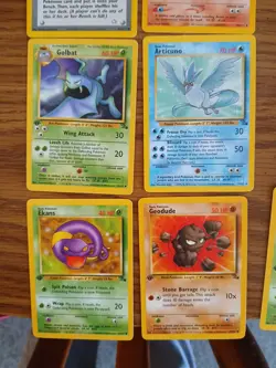Pokemon Card Lot 1st Edition Base Set Neo Genesis WOTC Vintage TCG 40 Cards - Image 5