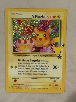 2021 Pokemon Celebrations Classic Collection Birthday Pikachu -FLAWLESS- - Image 1