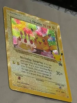 2021 Pokemon Celebrations Classic Collection Birthday Pikachu -FLAWLESS- - Image 4