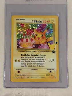 2021 Pokemon Celebrations Classic Collection Birthday Pikachu -FLAWLESS- - Image 5
