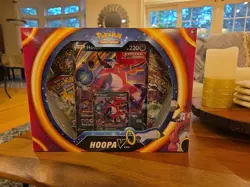 Pokemon TCG Hoopa V Box Factory Sealed 1 Foil 1 Oversized 4 Booster Packs - Image 2