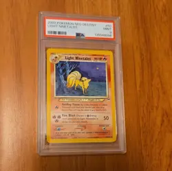 Pokemon 2002 Neo Destiny Light Ninetales 50/105 English Regular PSA 9 - Image 1