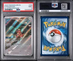 PSA 9 MINT Pokemon Kangaskhan Illustration Rare Destined Rivals 204/182 - Image 2
