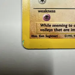 Pokemon Hitmonchan Holo Rare Base Set 7/102 1999 English - Image 5