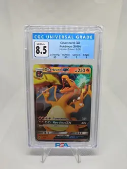 2020 Pokemon Battle Academy Charizard GX CGC 8.5 #9/68 - Image 1
