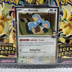 Pokemon TCG Mega Evolution Ascended Heroes Larry’s Komala 2 Pack Blister Sealed - Image 4
