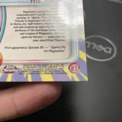 2000 Topps Chrome Pokemon Series 2 #81 Magnemite - Image 4