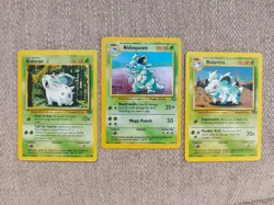 Pokemon TCG Nidoqueen Holo Card 7/64 Jungle Set With Nidoran And Nidorina - Image 1