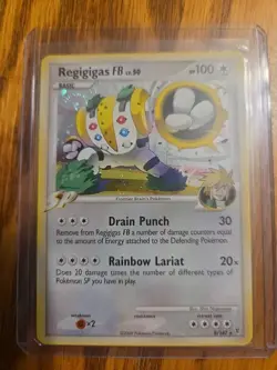 Regigigas FB 9/147 Supreme Victors Holo Rare 100 HP Pokemon TCG - Image 1
