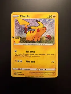 Pokemon TCG - Pikachu Holo SWSH039 General Mills - Image 1