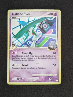 Gallade LV.59 20/111 Holo Rare Rising Rivals HP Pokemon TCG - Image 1