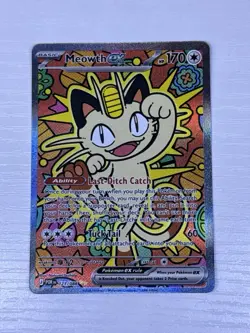 Pokemon Perfect Order Meowth EX 121/088 - Image 1
