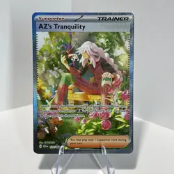 AZ's Tranquility 120/086 Chaos Rising SIR Holo Ultra Rare Pokemon TCG - Image 1