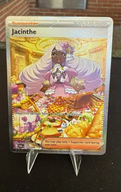 Pokemon Jacinthe 122/088 Ultra Rare Full Art Holo Paradox Rift 2023 English - Image 1
